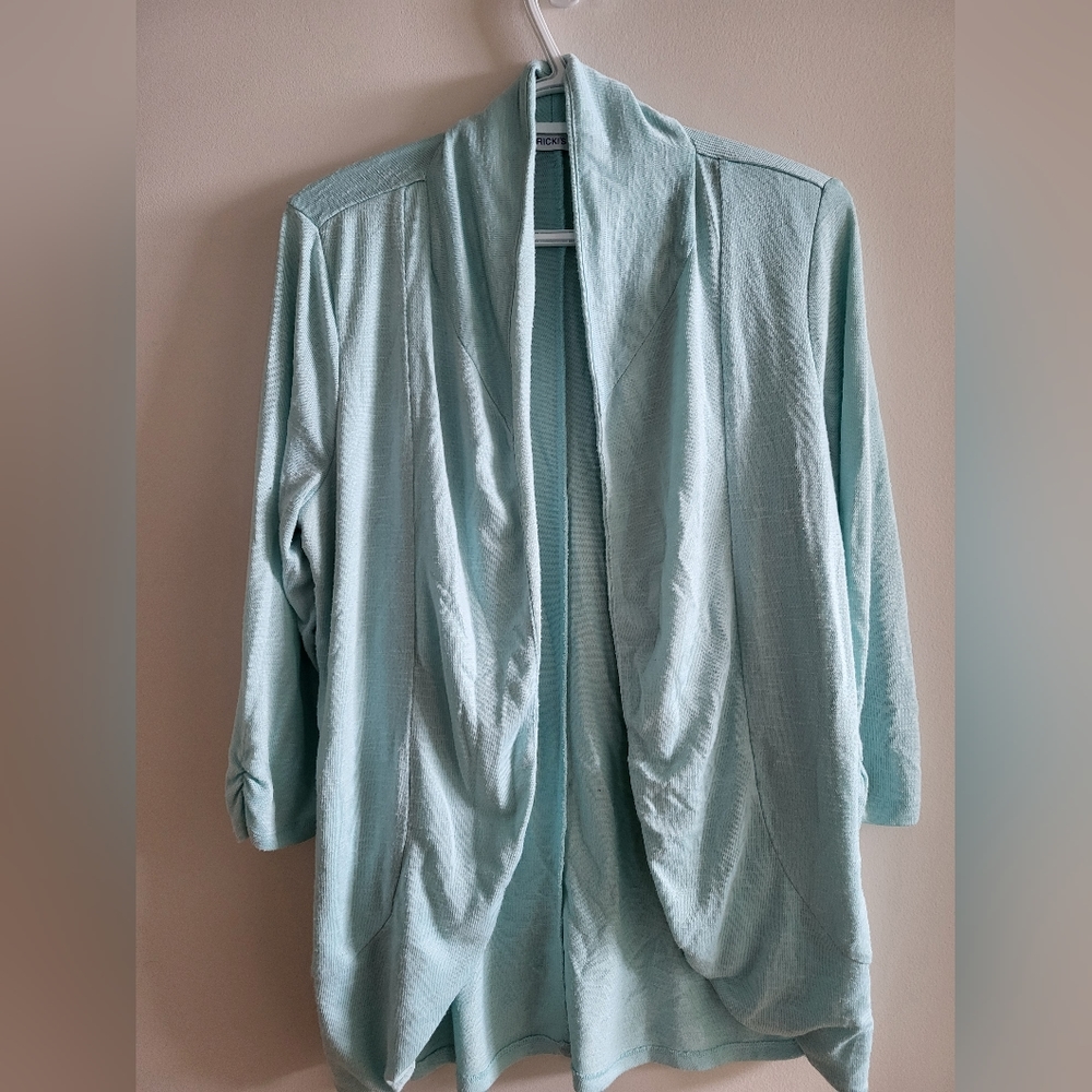 Rickis 3/4 sleeve shawl cardigan
